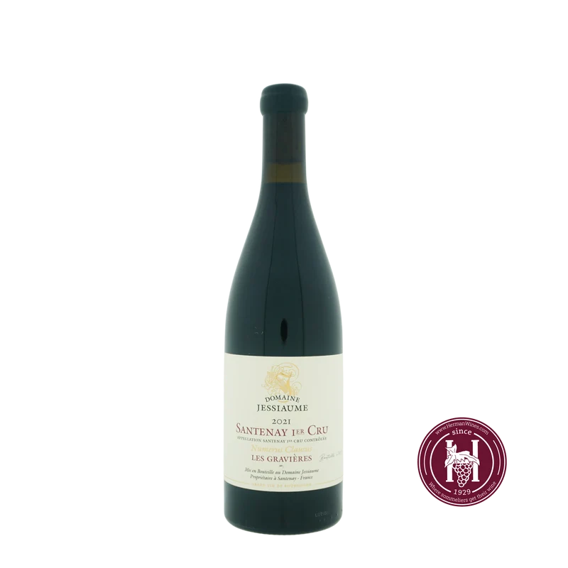 Santenay 1er cru les Gravieres Numerus Clausus rouge - Domaine Jessiaume - 2021 - 0.75L - Frankrijk - Bourgogne - Rood