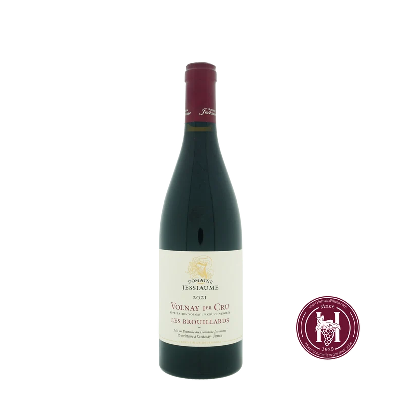 Volnay 1er cru les Brouillards - Domaine Jessiaume - 2021 - 0.75L - Frankrijk - Bourgogne - Rood