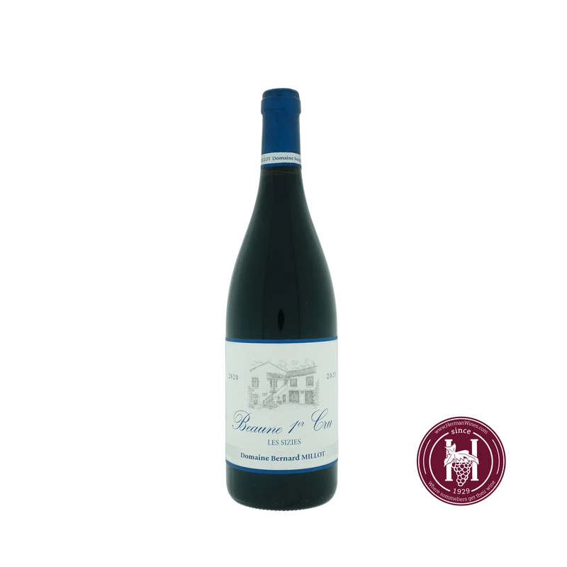 Beaune 1er cru les Sizies - Domaine Bernard Millot - 2020 - 0.75L - Frankrijk - Bourgogne - Rood