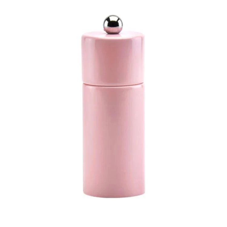 Peper- en zoutmolen Mini Column Pink 14cm