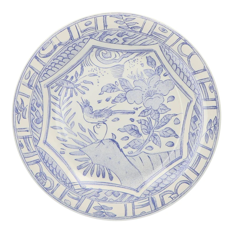 Dinerbord Oiseau Bleu 27,4cm (set van 4)