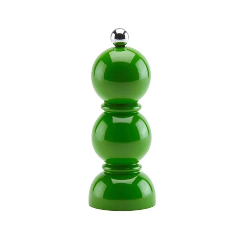 Peper- en zoutmolen Mini Bobbin Leaf 14cm