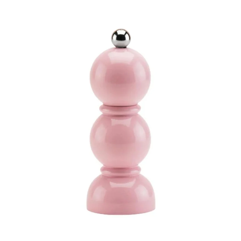 Peper- en zoutmolen Mini Bobbin Pink 14cm