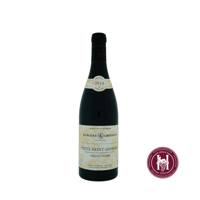 Nuits Saint Georges Vieilles Vignes - Robert Chevillon - 2019 - 0.75L - Frankrijk - Bourgogne - Rood