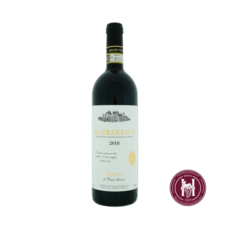 Barbaresco - Bruno Giacosa - 2018 - 0.75L - Italië - Piëmonte - Rood
