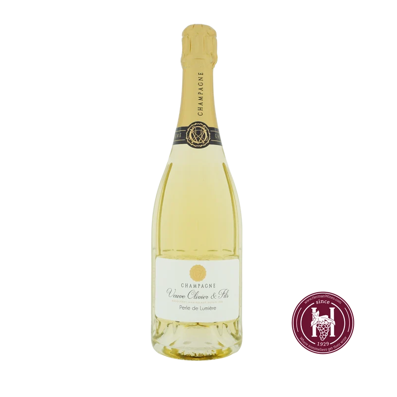 Champagne Perle de Lumiere - Veuve Olivier - N.V. - 0.75L - Frankrijk - Champagne - Wit