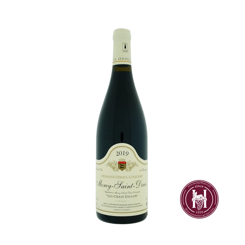 Morey Saint Denis les Crais Gillon - Odoul Coquard - 2019 - 0.75L - Frankrijk - Bourgogne - Rood