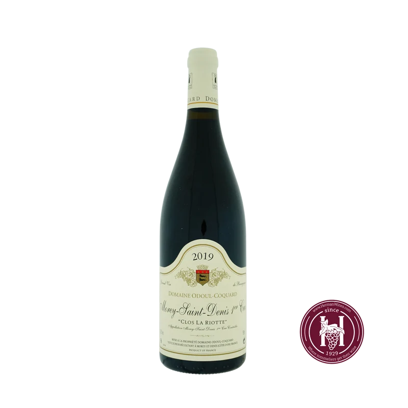 Morey Saint Denis 1er cru Clos la Riotte - Odoul Coquard - 2019 - 0.75L - Frankrijk - Bourgogne - Rood