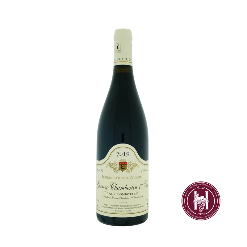 Gevrey Chambertin 1er cru Combottes - Odoul Coquard - 2019 - 0.75L - Frankrijk - Bourgogne - Rood