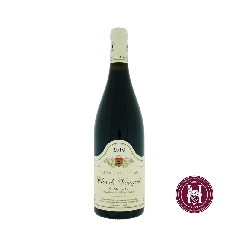 Clos de Vougeot G.C. - Odoul Coquard - 2019 - 0.75L - Frankrijk - Bourgogne - Rood