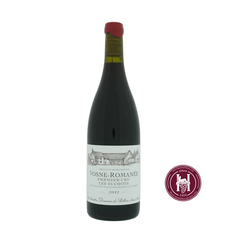 Vosne Romanee 1er cru Suchots - Domaine de Bellene - 2012 - 0.75L - Frankrijk - Bourgogne - Rood