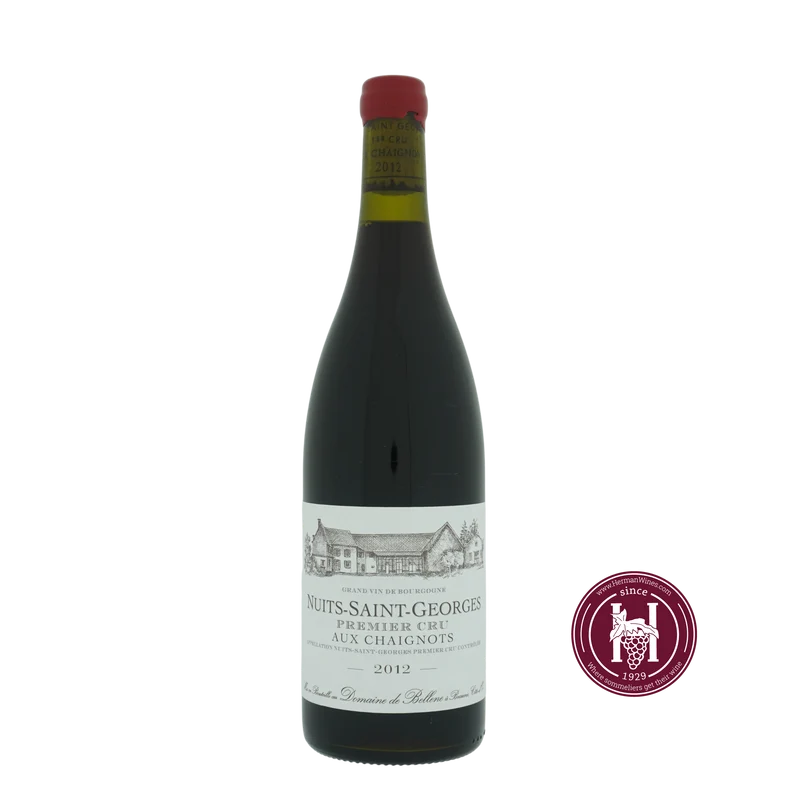 Nuits Saint Georges 1er cru aux Chaignots - Domaine de Bellene - 2012 - 0.75L - Frankrijk - Bourgogne - Rood