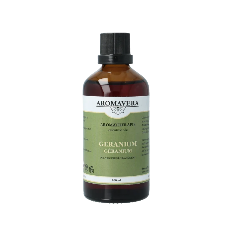 Aroma Vera Geranium essentiele olie bio 100 ml