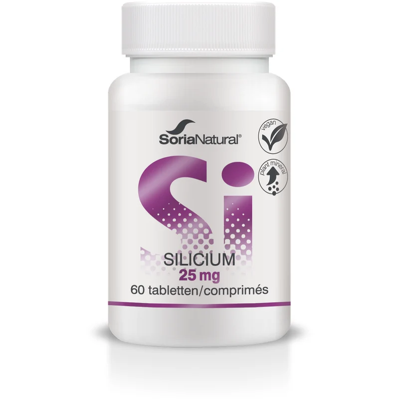 Soria Natural Silicium 25mg 60 tb