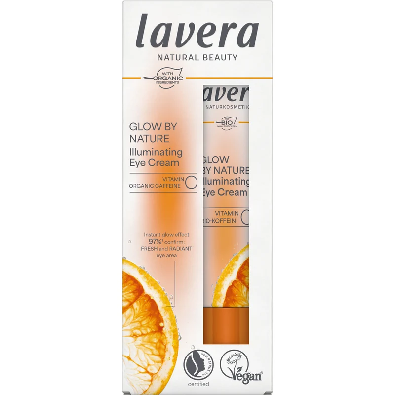 Lavera Glow by nature illuminating eye creme 15 ml