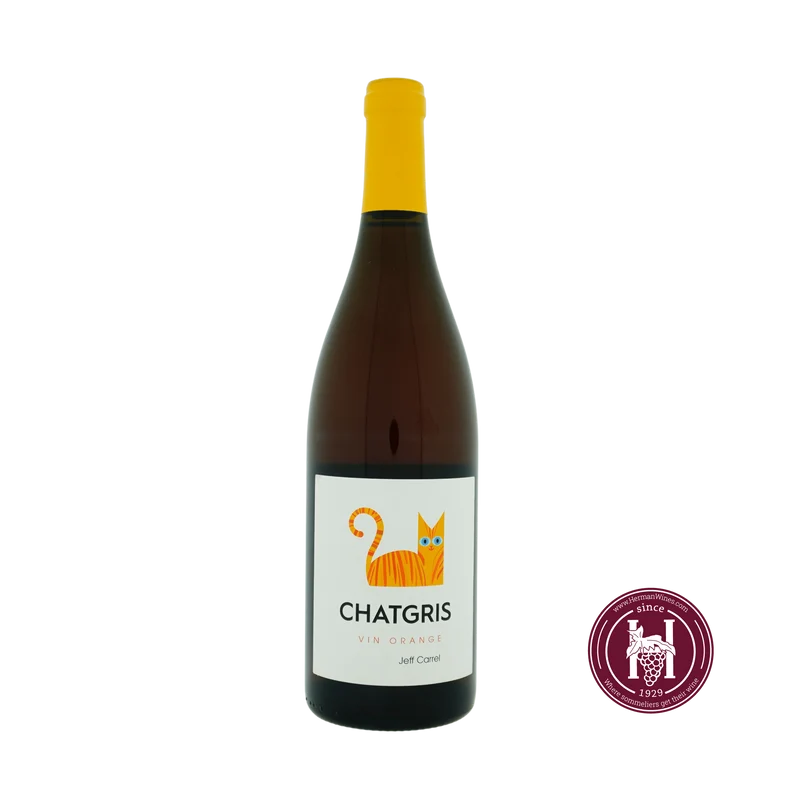 Chat Gris Vin Orange - Jeff Carrel, Vin De France - N.V. - 0.75L - Frankrijk - Languedoc-Roussillon - Wit