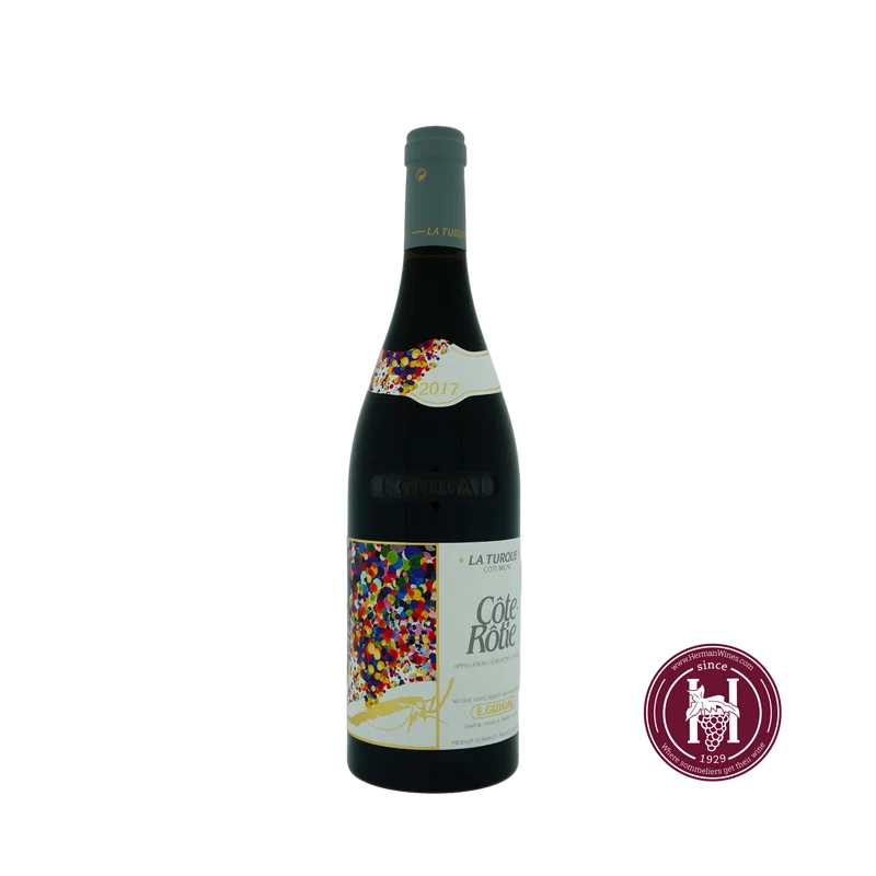Cote Rotie La Turque - Guigal - 2017 - 0.75L - Frankrijk - Rhône - Rood