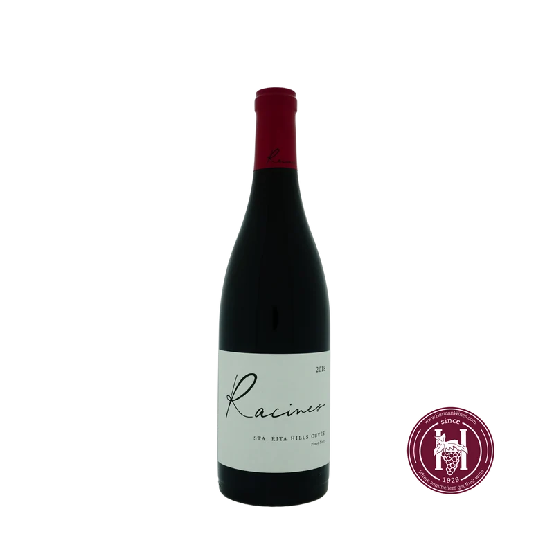 Cuvee Pinot Noir Santa Rita Hills - Racines - 2018 - 0.75L - USA - Californië - Rood