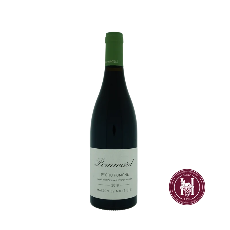 Pommard 1C Pomone - Maison De Montille - 2018 - 0.75L - Frankrijk - Bourgogne - Rood
