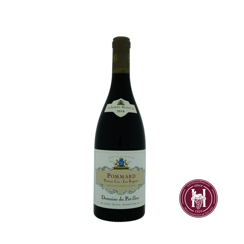 Pommard 1er cru Rugiens - Du Pavillon, Albert Bichot - 2018 - 0.75L - Frankrijk - Bourgogne - Rood