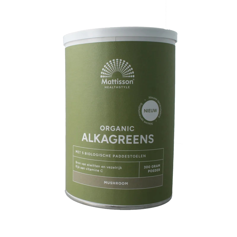 Mattisson Organic alkagreens mushroom bio 300 gram