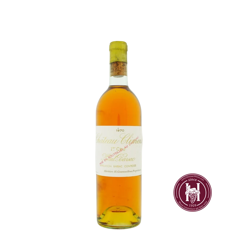 Climens 2x bs+ 1x uitgezakte kurk - Sauternes-Barsac - 1970 - 0.750 - Bordeaux - Frankrijk