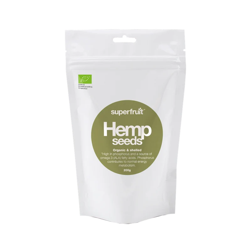 Superfruit Hennep Zaden Biologisch 200 gram