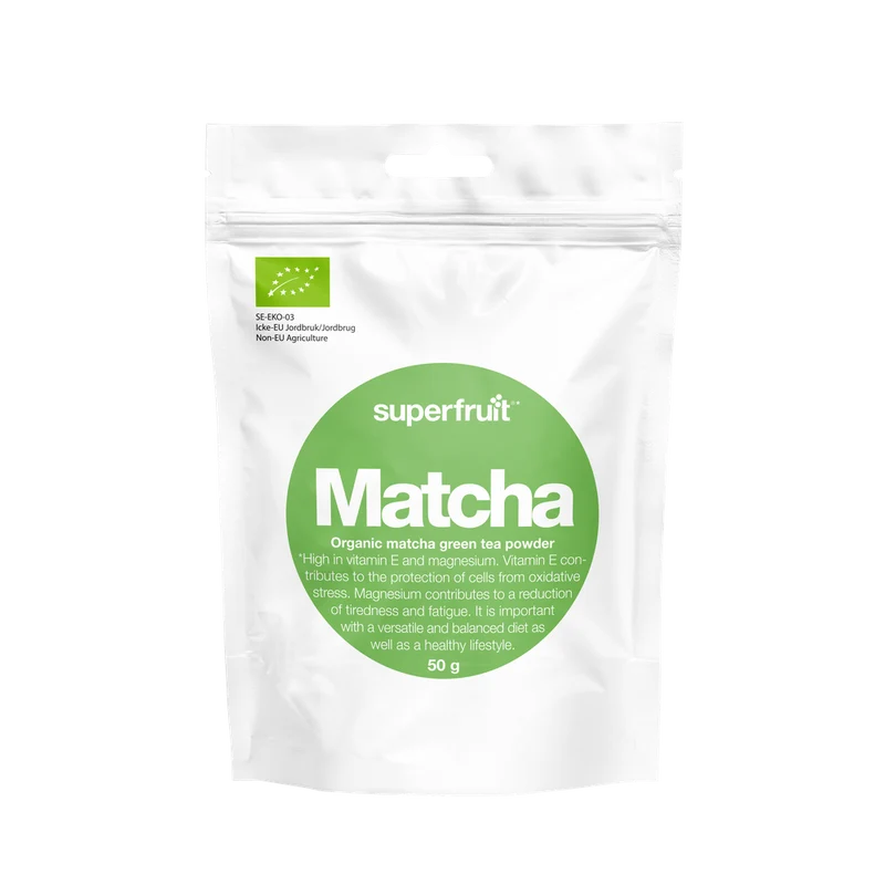 Superfruit Matcha Poeder Biologisch 50 gram