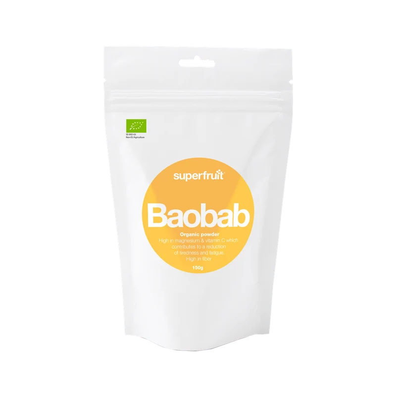 Superfruit Baobab Poeder Biologisch 150 gram