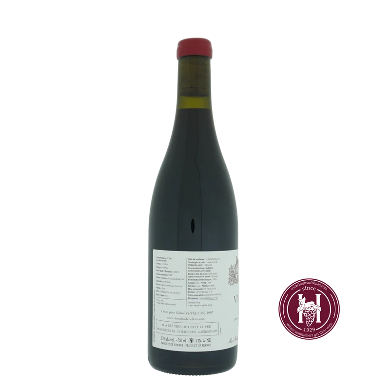 Vosne Romanee 1er cru Suchots Cuvee Jean Louis - De Bellene - 2014 - 0.750 - Bourgogne - Frankrijk