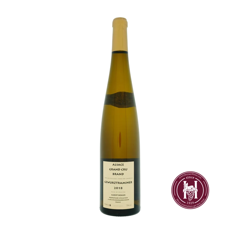 Gewurztraminer GC Brand - Albert Boxler - 2018 - 0.750 - Elzas - Frankrijk