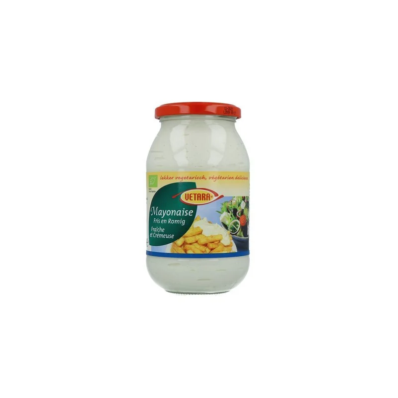 Vetara Mayonaise Fris & Romig Bio 500 ml