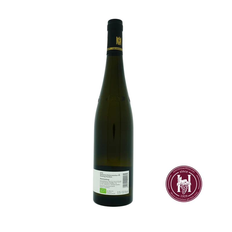 Stettener Pulvermacher Riesling Grosses Gewachs - Karl Haidle - 2018 - 0.750 - Württemberg - Duitsland