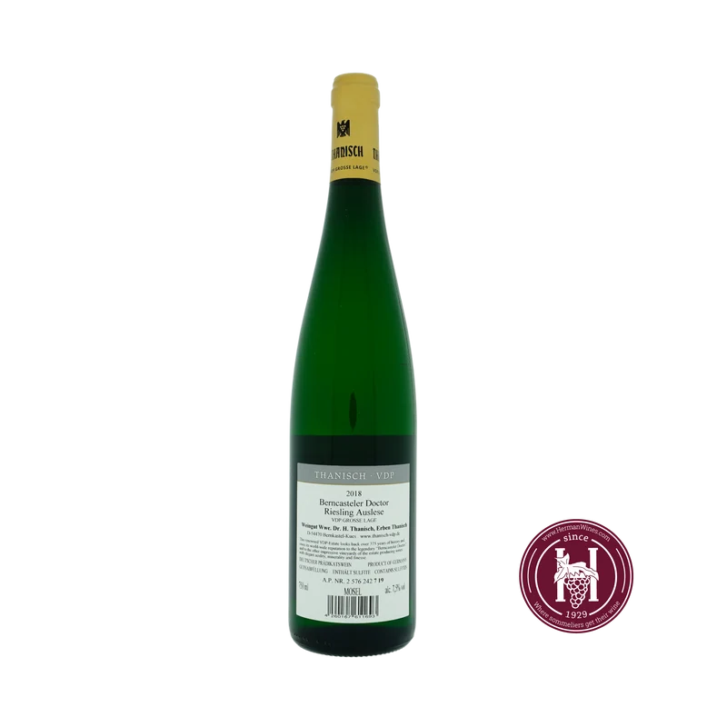 Berncasteler Doctor Auslese - Wwe Dr H Thanisch - Erben Thanisch - 2018 - 0.750 - Moezel - Duitsland