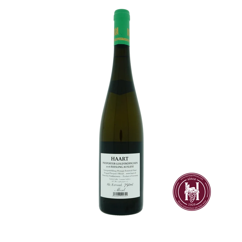 Piesporter Goldtropfchen Auslese - Weingut Haart - 2006 - 0.750 - Moezel - Duitsland
