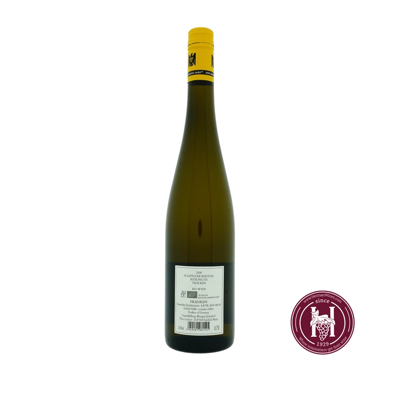 Maustal Riesling Grosses Gewachs - Zehnthof Luckert - 2018 - 0.750 - Franken - Duitsland