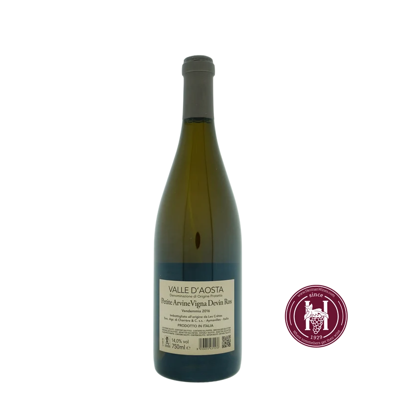 Petite Arvine Fleur - Les Cretes - 2016 - 0.750 - Valle d'Aosta - Italië