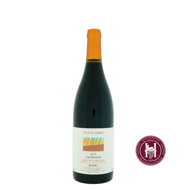 Sacrisassi Rosso - Le Due Terre - 2015 - 0.750 - Friuli-Venezia Giulia - Italië