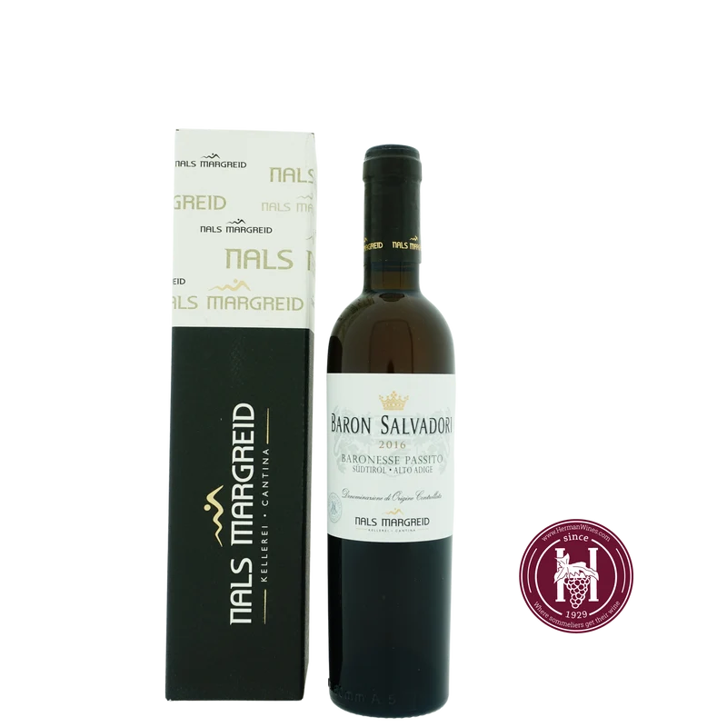 Baronesse Moscato Giallo Passito - Nals - Margreid - 2016 - 0.375 - Zuid-Tirol, Trentino, Bolzano - Italië