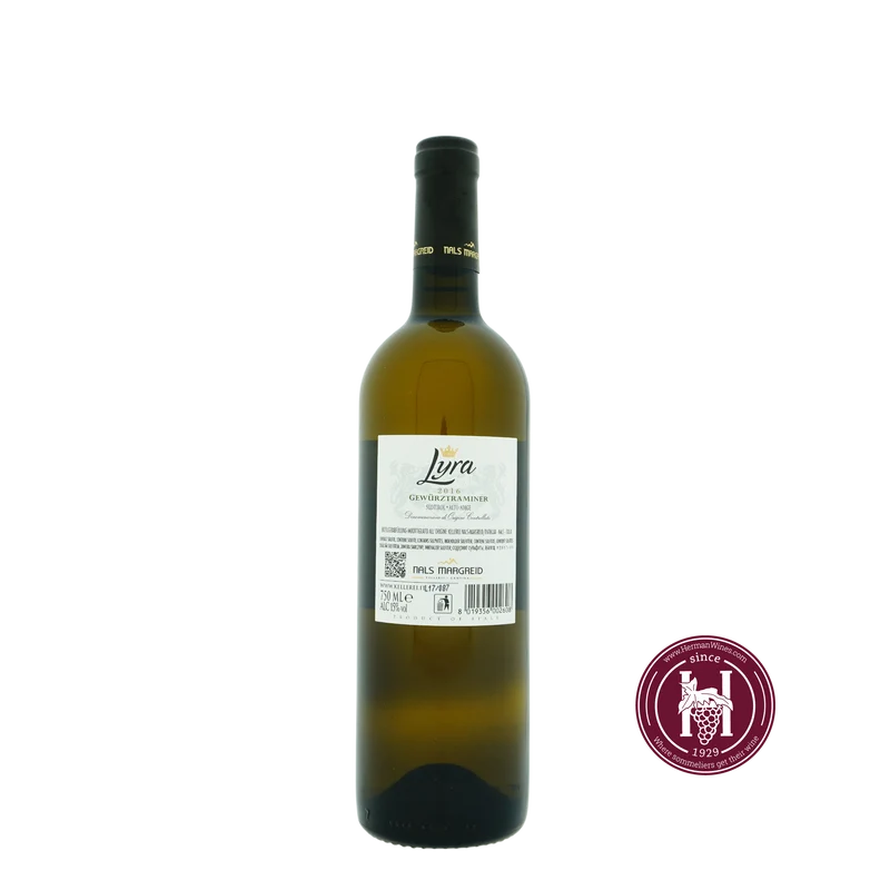 Lyra Gewurztraminer - Nals - Margreid - 2016 - 0.750 - Zuid-Tirol, Trentino, Bolzano - Italië