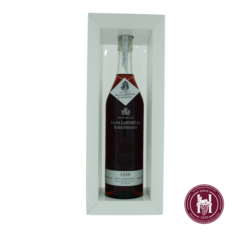 Bas-Armagnac (Bottled 8-8-2018) - Veuve Lafontan & Ses Enfants - 1888 - 0.700 - Armagnac - Frankrijk