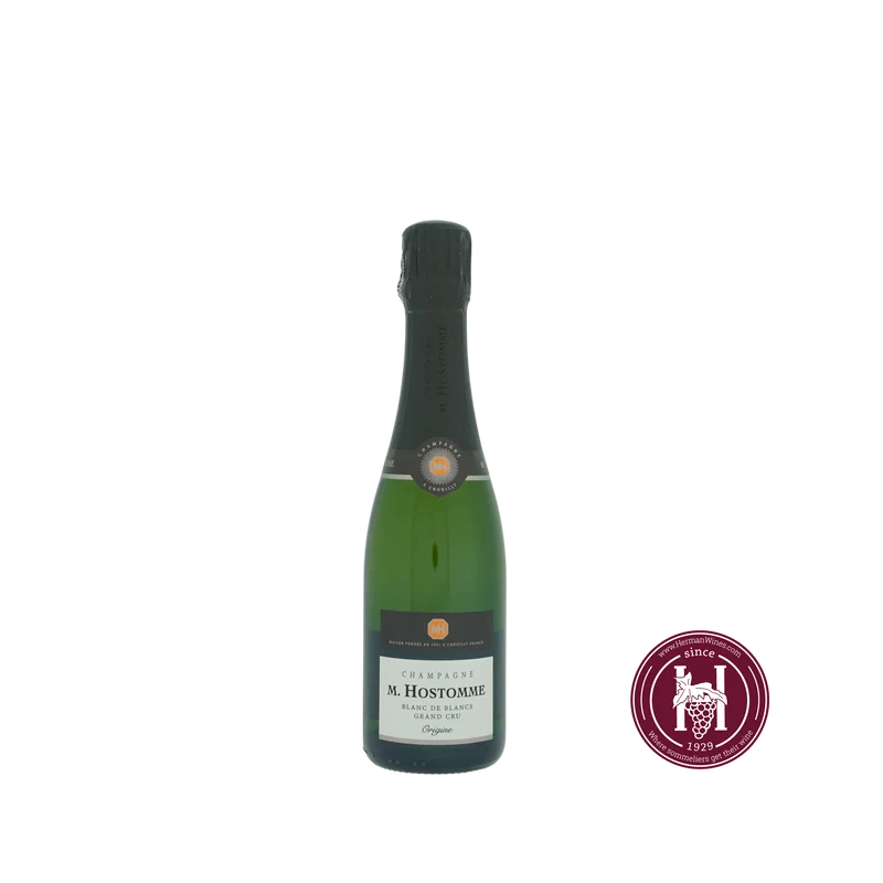 Champagne G.C. Blanc de Blancs Origine Brut - Hostomme - N.V. - 0.375 - Mousserende wijnen - Frankrijk