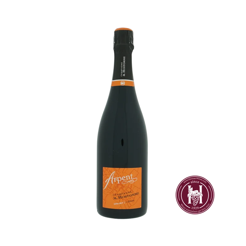 Champagne Arpent 5 Cepages Extra Brut - Hostomme - N.V. - 0.750 - Mousserende wijnen - Frankrijk