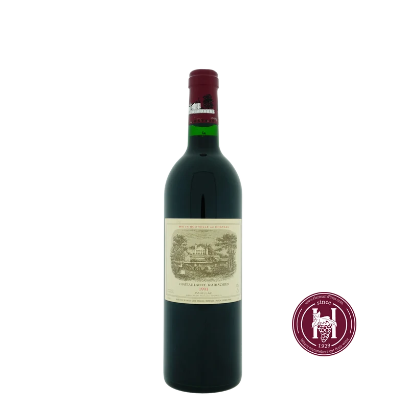 Lafite Rothschild - Pauillac - 1991 - 0.75L - Frankrijk - Bordeaux - Rood