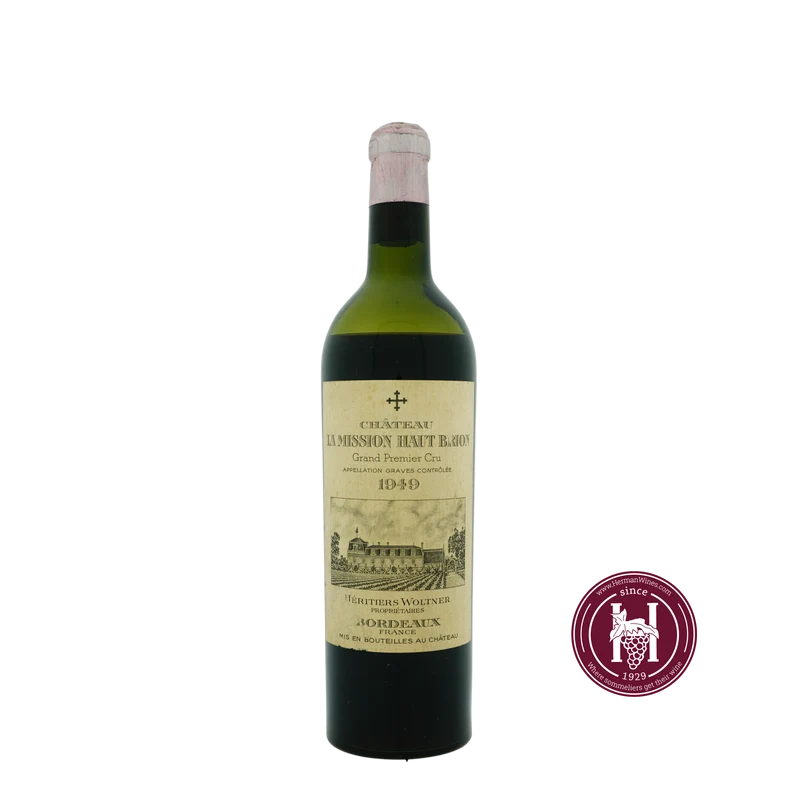 La Mission Haut Brion - Graves / Pessac Leognan - 1949 - 0.75L - Frankrijk - Bordeaux - Rood