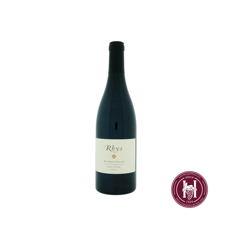 Mt. Pajaro Vineyard Pinot Noir Santa Cruz Mountains - Rhys Vineyards - 2018 - 0.75L - Usa - Californië - Rood