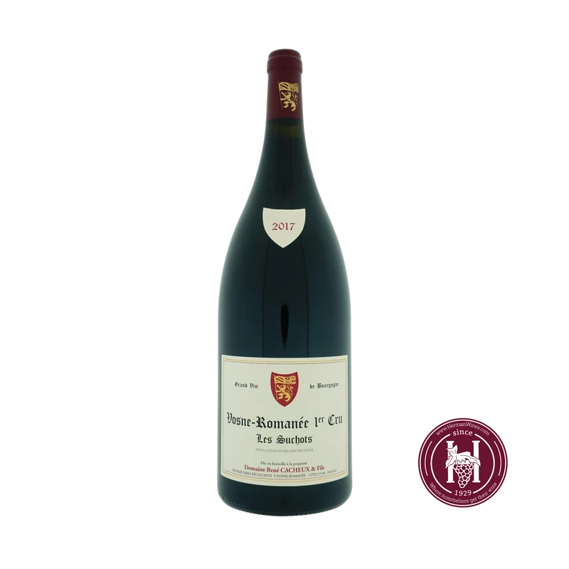 Vosne Romanee 1er cru les Suchots - Rene Cacheux - 2017 - 1.5L - Frankrijk - Bourgogne - Rood