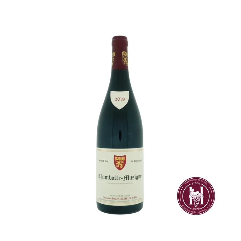 Chambolle Musigny - Rene Cacheux - 2019 - 0.75L - Frankrijk - Bourgogne - Rood