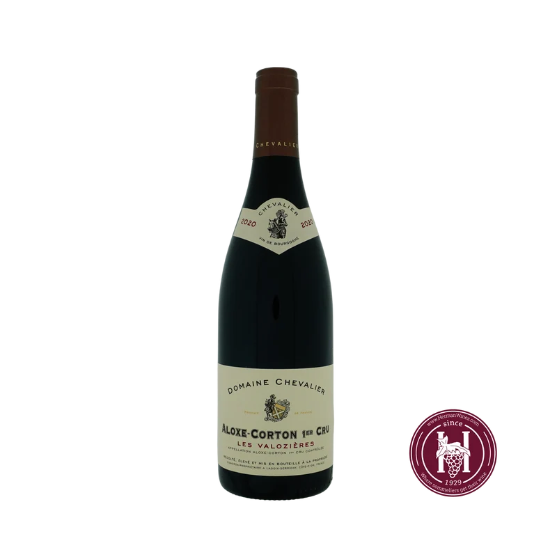 Aloxe Corton 1er cru les Valozieres - Chevalier Pere & Fils - 2020 - 0.75L - Frankrijk - Bourgogne - Rood