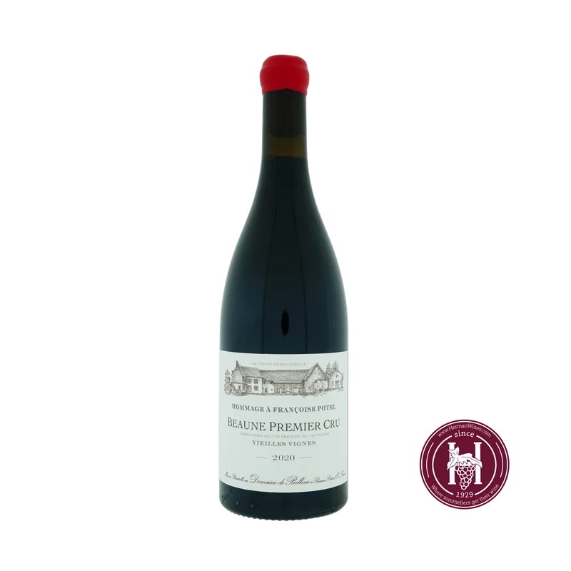Beaune 1er cru Hommage a Francoise Potel - Domaine de Bellene - 2020 - 0.75L - Frankrijk - Bourgogne - Rood